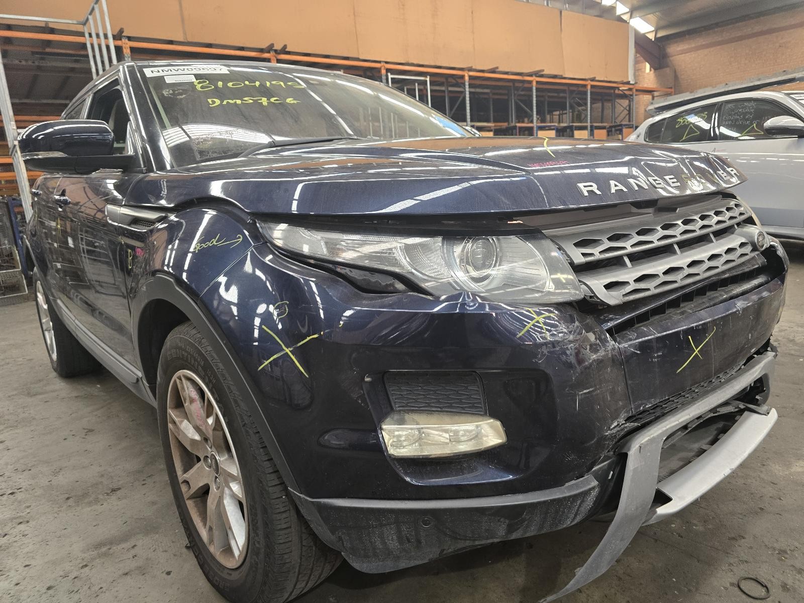 LAND ROVER RANGEROVER EVOQUE RIGHT BUMPER FOGLAMP 11/2011-06/2015 NMW09697