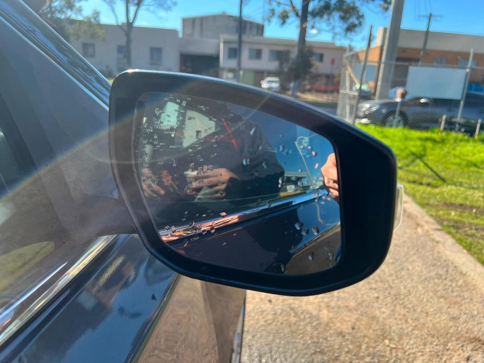 NISSAN PULSAR 12/2012-12/2017 RIGHT DOOR MIRROR MANUAL FOLD TYPE SEDAN B17