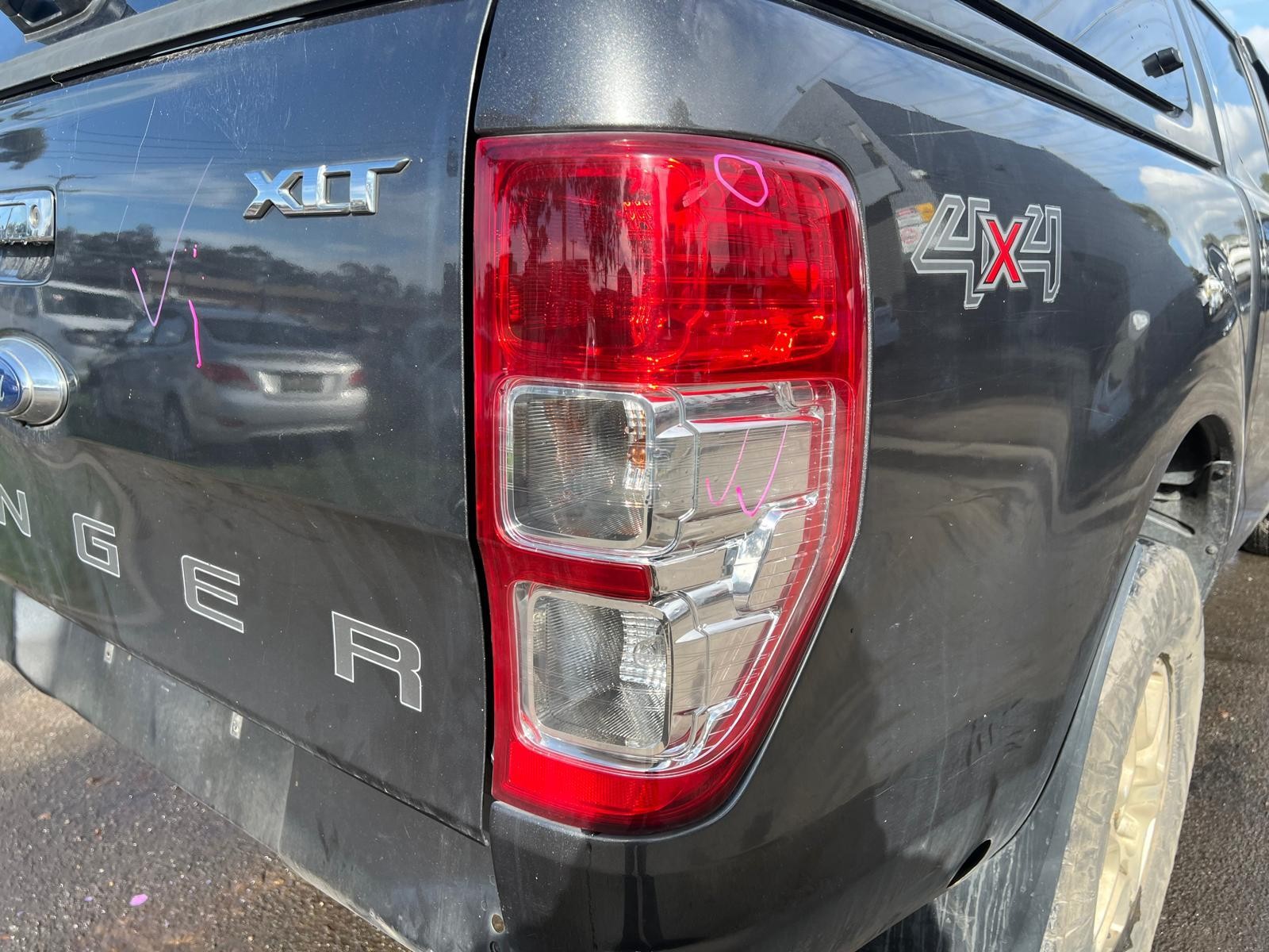 FORD RANGER PX SERIES 1-2 06/2011-06/2018 RIGHT TAILLIGHT UTE XL/XLS/XLT/FX4
