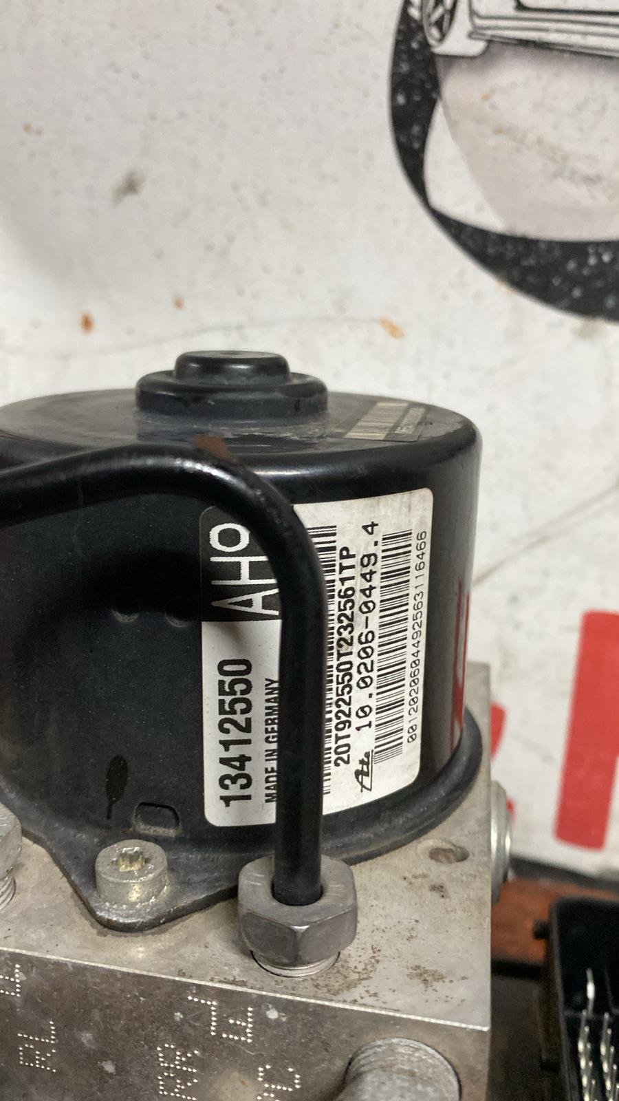 ABS Pump/Modulator, 13412550, 2014, Holden, Cruze, JH