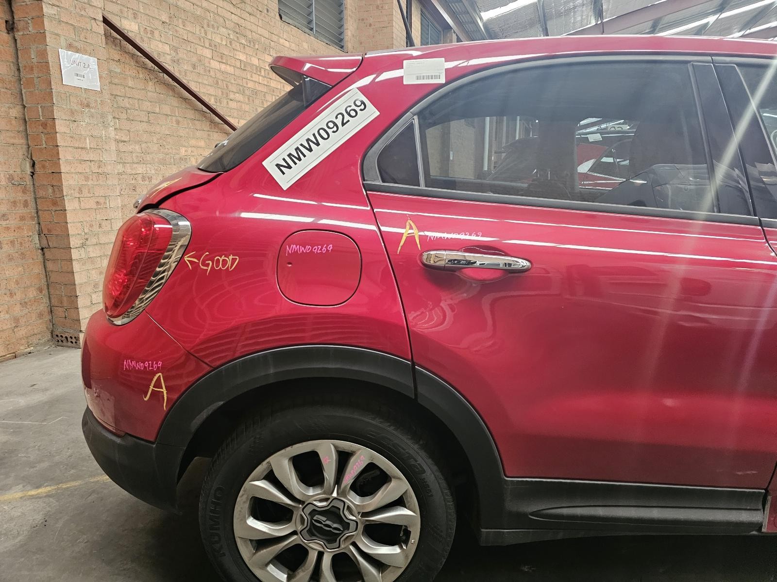FIAT 500X FUEL DOOR / FILLER 06/2015-01/2021 NMW09269