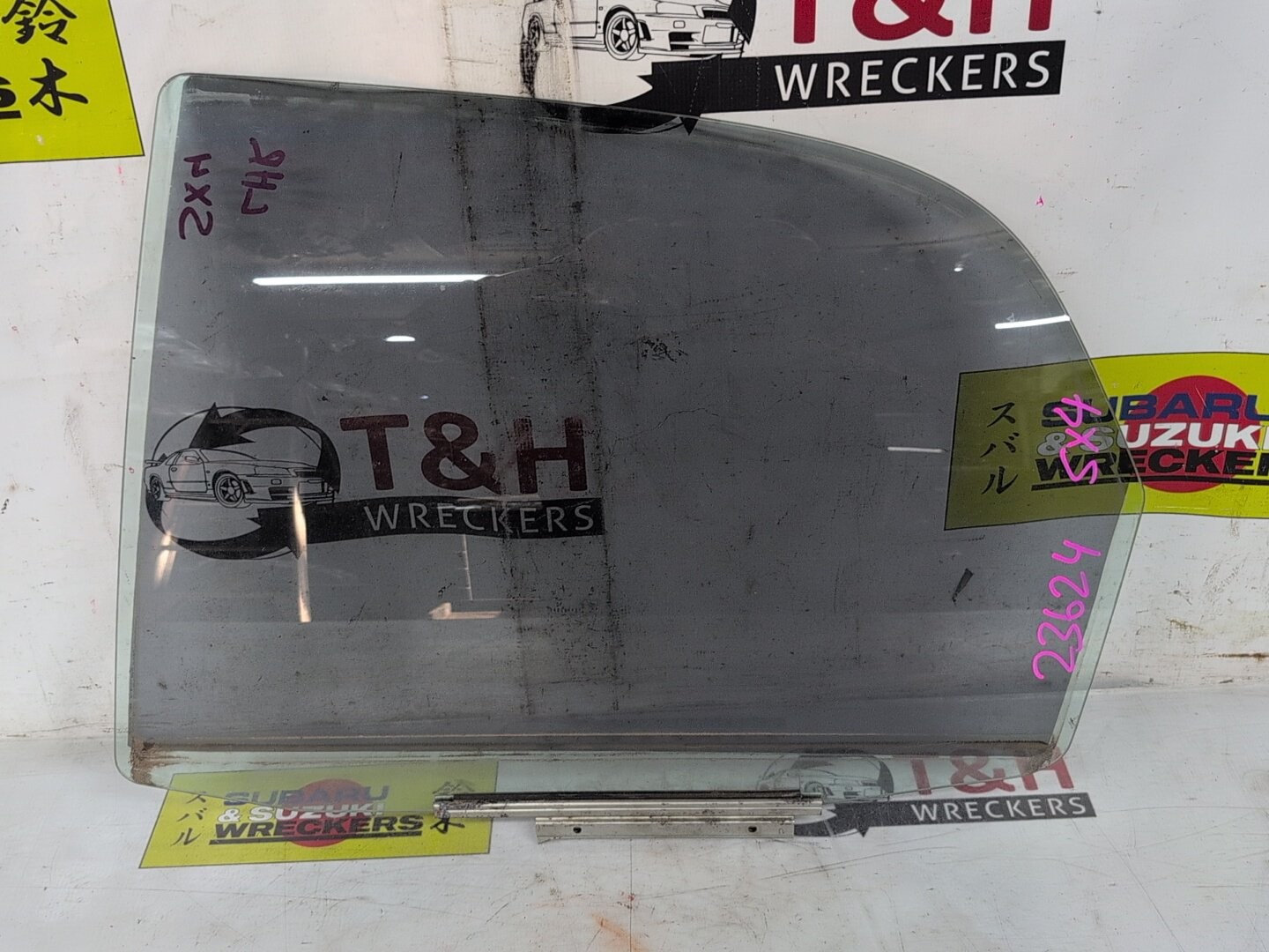 2007-2013 Suzuki SX4 EY Left Rear Door Glass