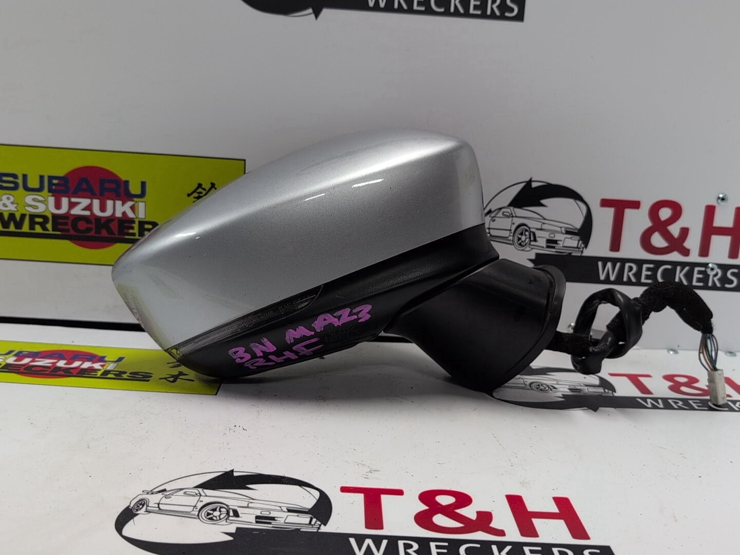 2016-2019 Mazda3 BN Maxx Touring SP25 Right Door Mirror Non-Heated Blind Spot