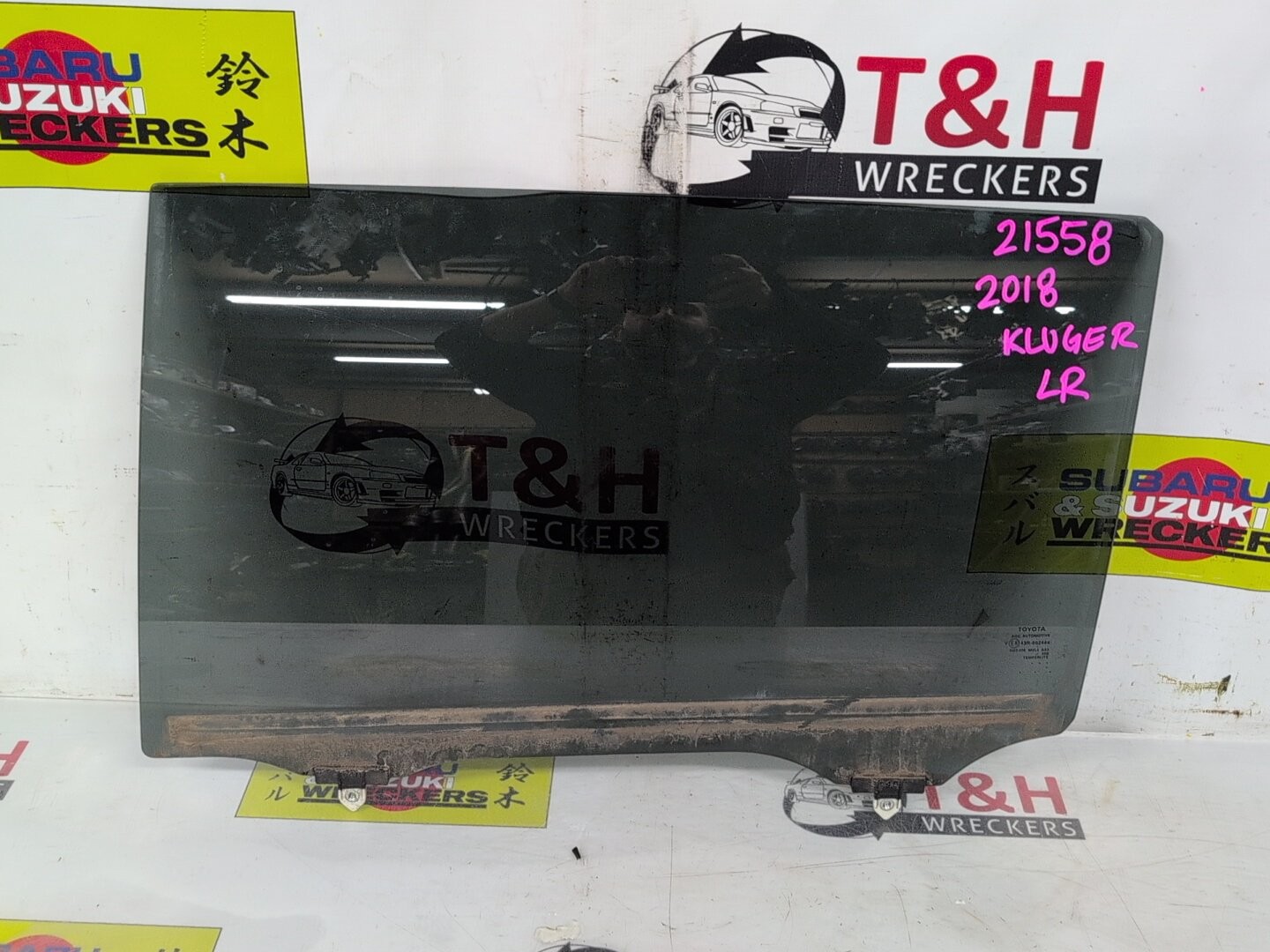 2014- 2021 Toyota Kluger GSU50-GSU55 Left Rear Door Glass