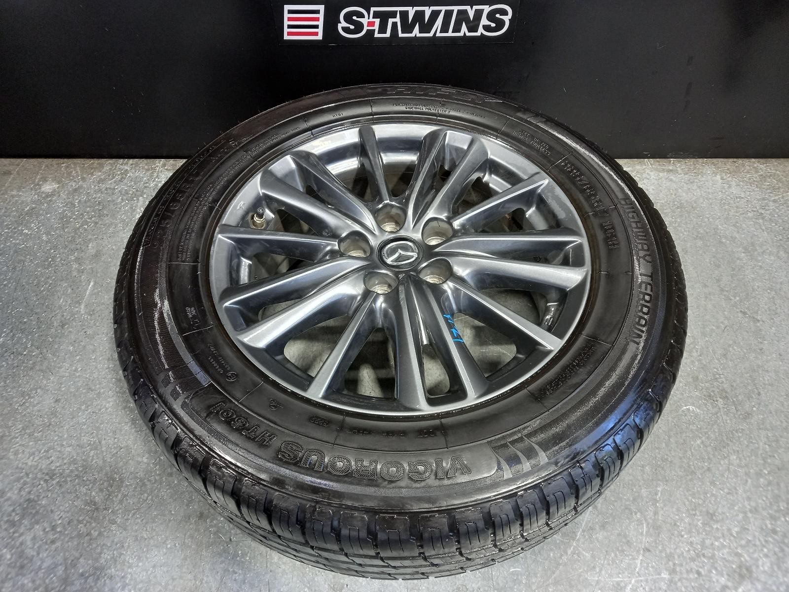 2021 Mazda Cx8 MAZDA CX-8 WHEEL ALLOY FACTORY, 17X7IN, MULTISPOKE, KG, 05/18-12/23 18 19 20 21