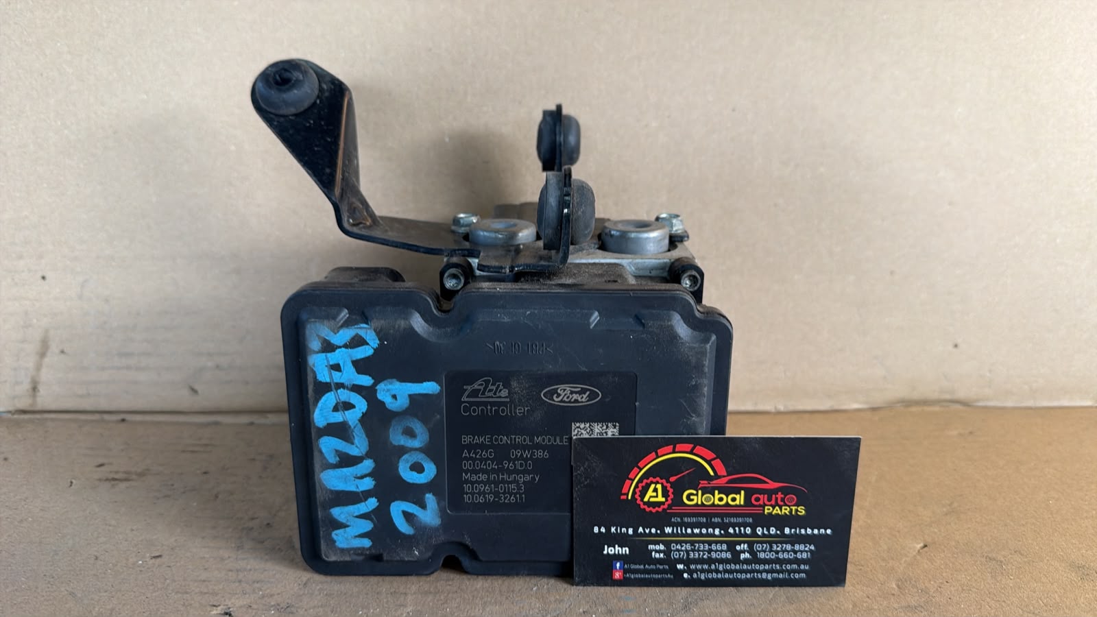 2009 MAZDA 3 ABS PUMP MODULE