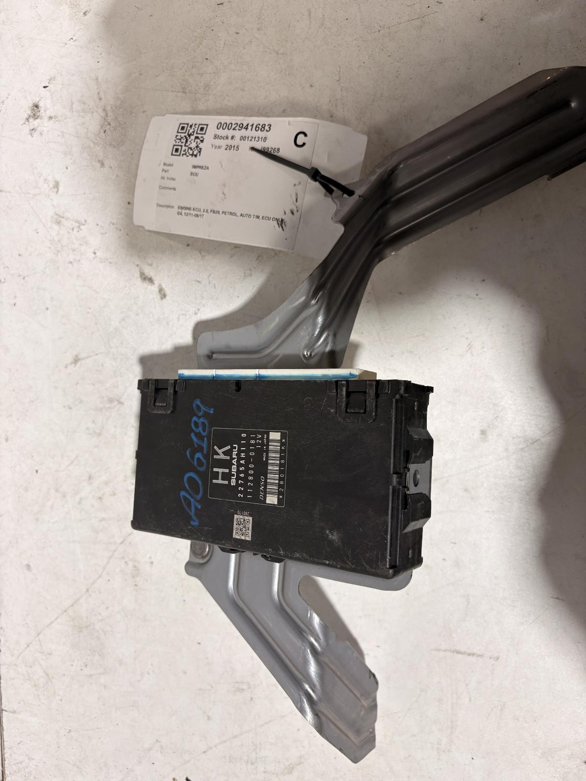 Subaru Impreza ECU FB20 G4 12/2011-08/2017