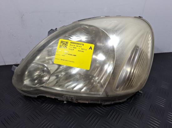 2003 Toyota Echo — Left Headlamp