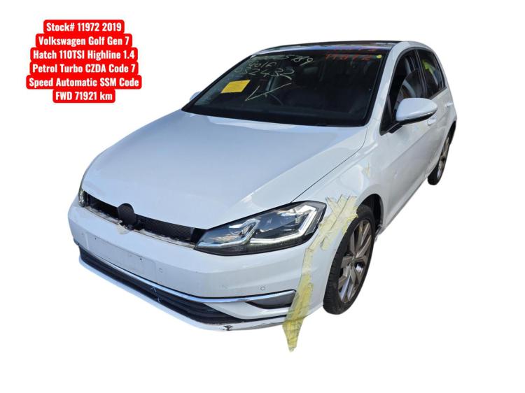 2019 Volkswagen Golf — GEN 7 110 TSI HIGHLINE Auto Petrol