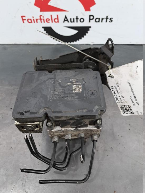 2012 Alfa Romeo Giulietta — ABS PUMP/MODULATOR