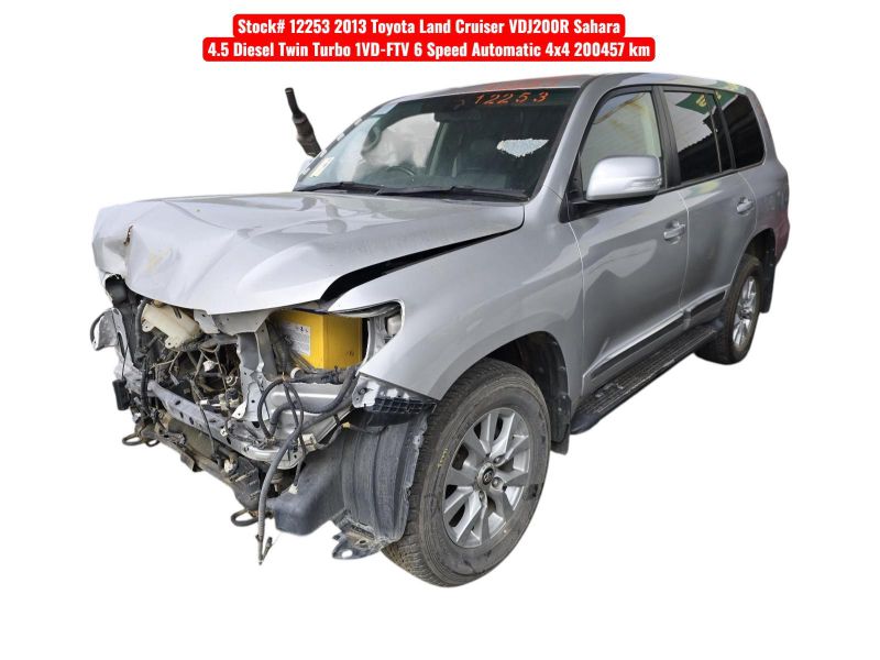 2013 Toyota Land Cruiser — VDJ200R SAHARA Auto Diesel